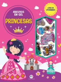 Princesas - Livro de Atividades e Adesivos em Gel