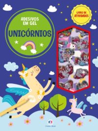 Unicornios - Livro de Atividades e Adesivos em Gel