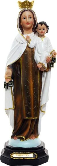 Imagem Nossa Senhora do Carmo 40cm Resina Ref 3600 Iracema